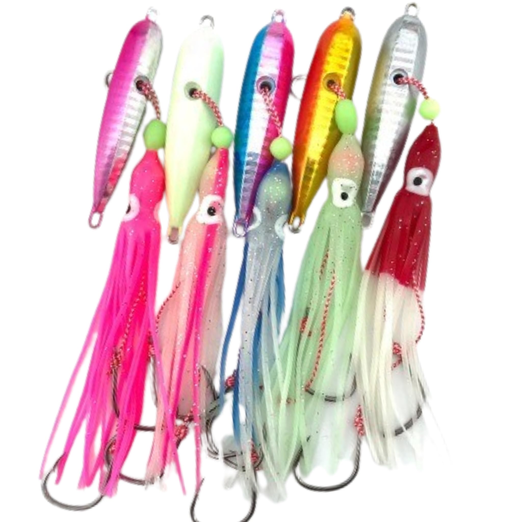 タコベイト　 ソフトルアー 5個セット (青・金・銀・赤・黒)⑬ タコベイト ソフトルアー 5個セット (青・金・銀・赤・黒)⑬